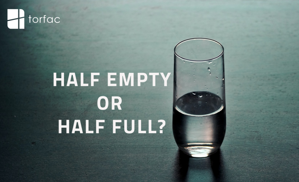 <strong>Is the glass half empty or half full?</strong>